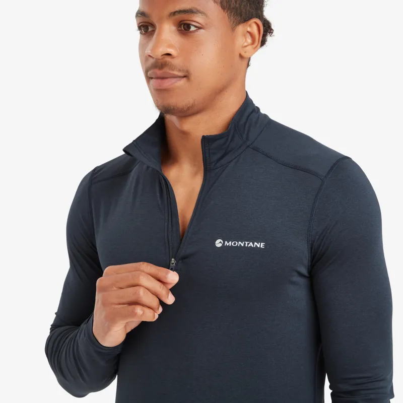 Montane Men's Dart XT Zip Neck Eclipse Blue-4